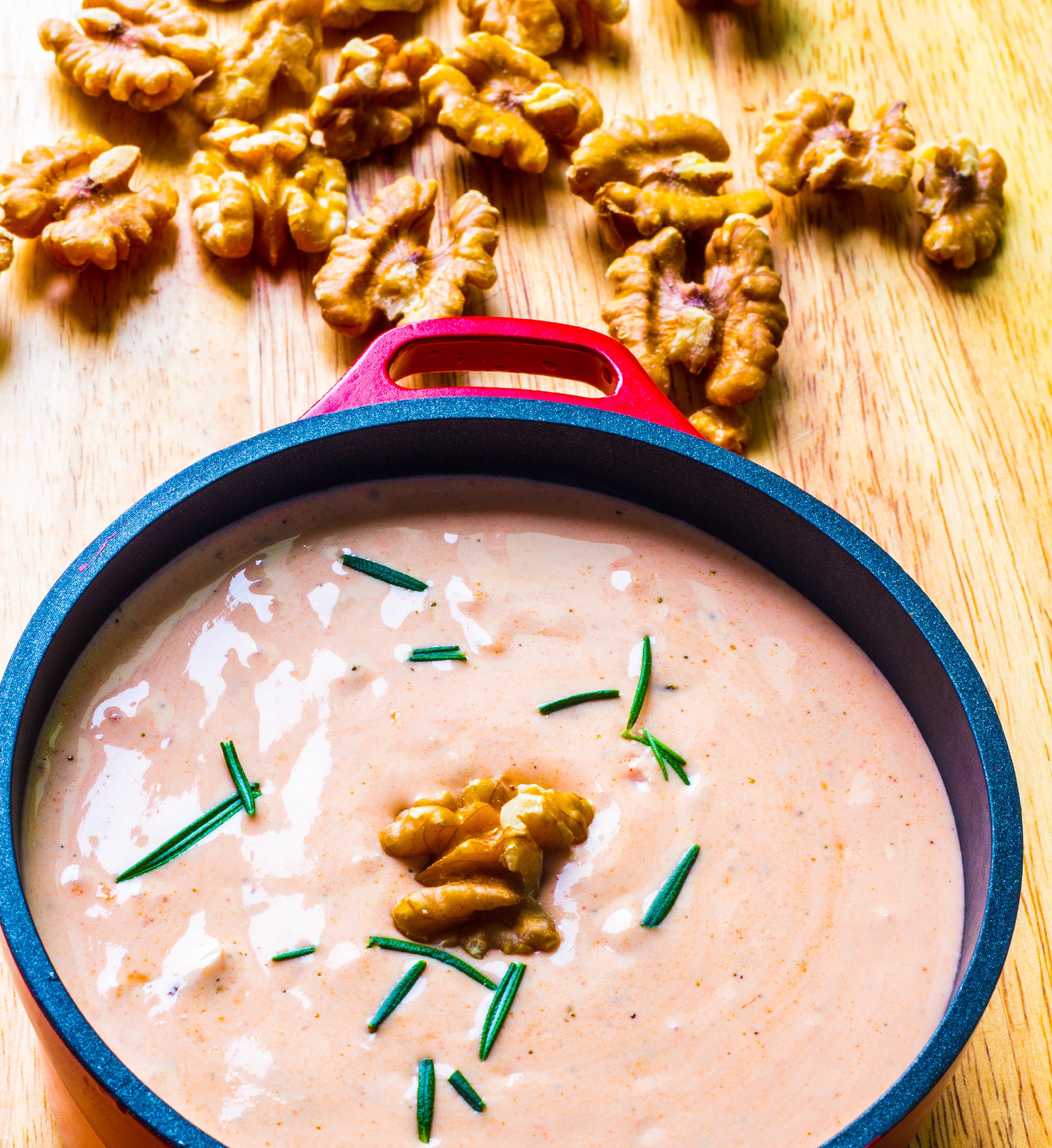Walnut and Sage Creamy Gochujang Sauce