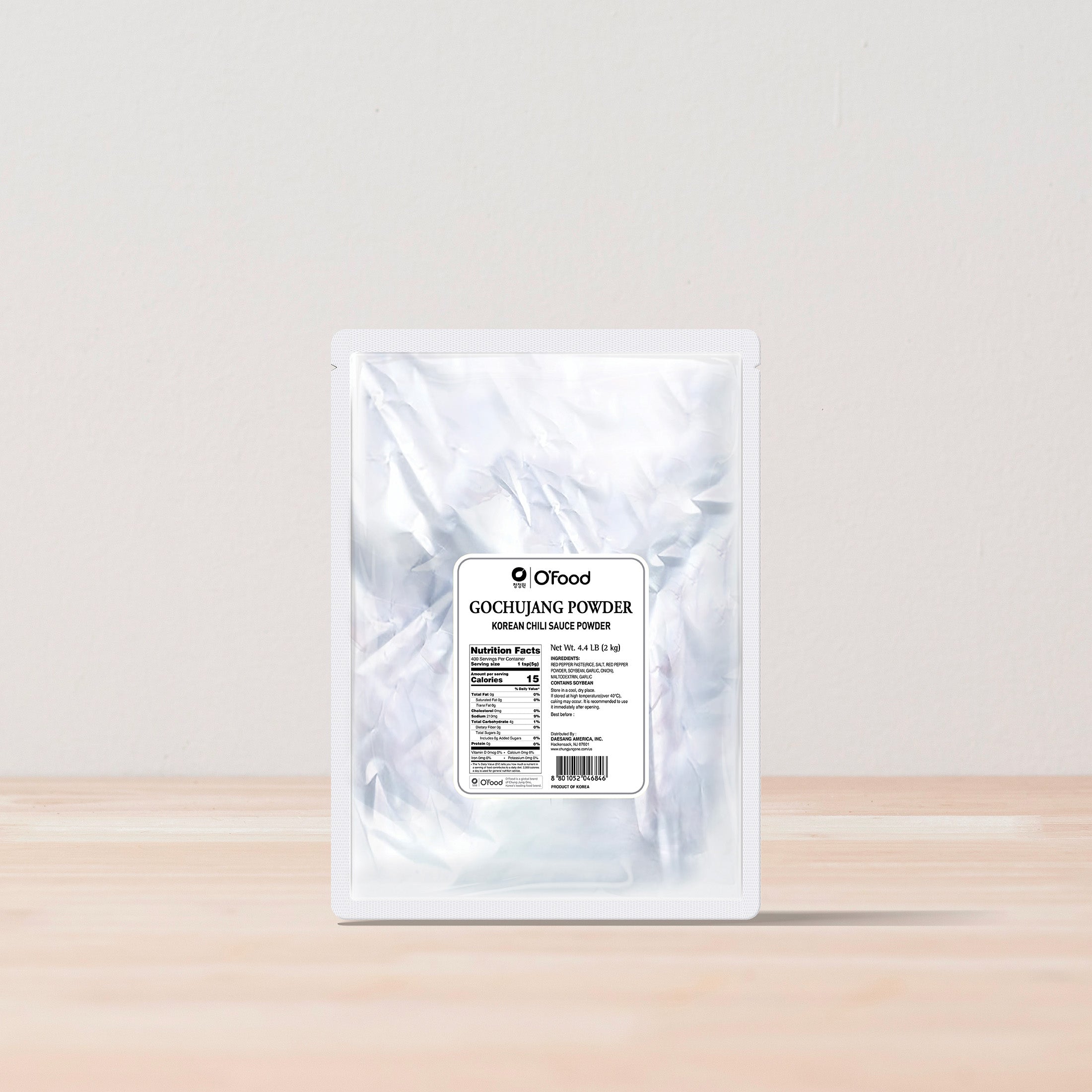 O’food Gochujang Powder – Vacuum Dried 2kg x 5