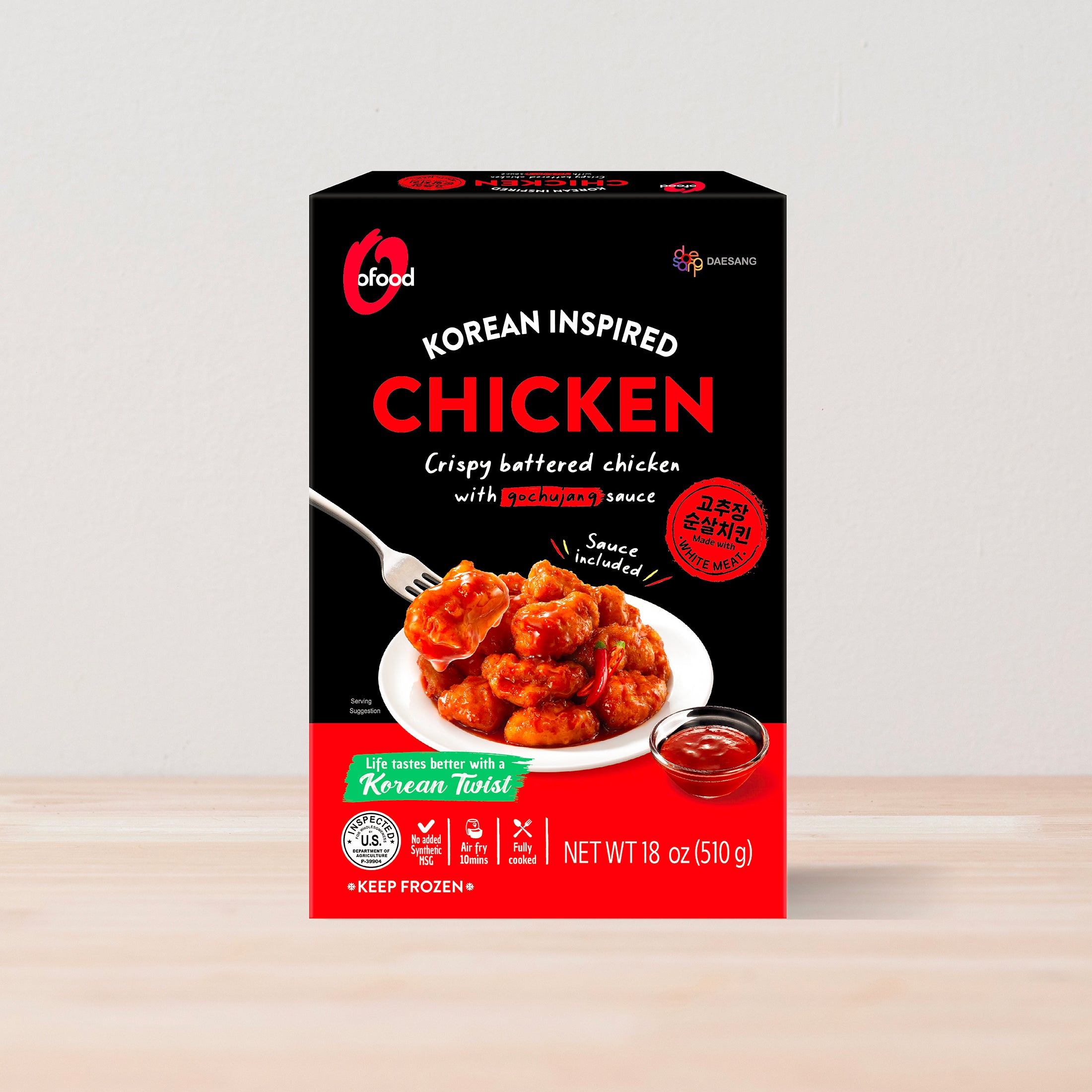 Korean Style Chicken with Gochujang Sauce