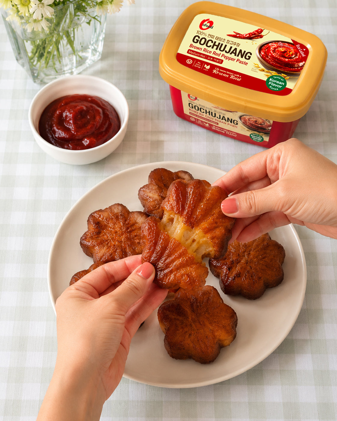 Gochujang Butter Chewy Ricecake (Tteok)