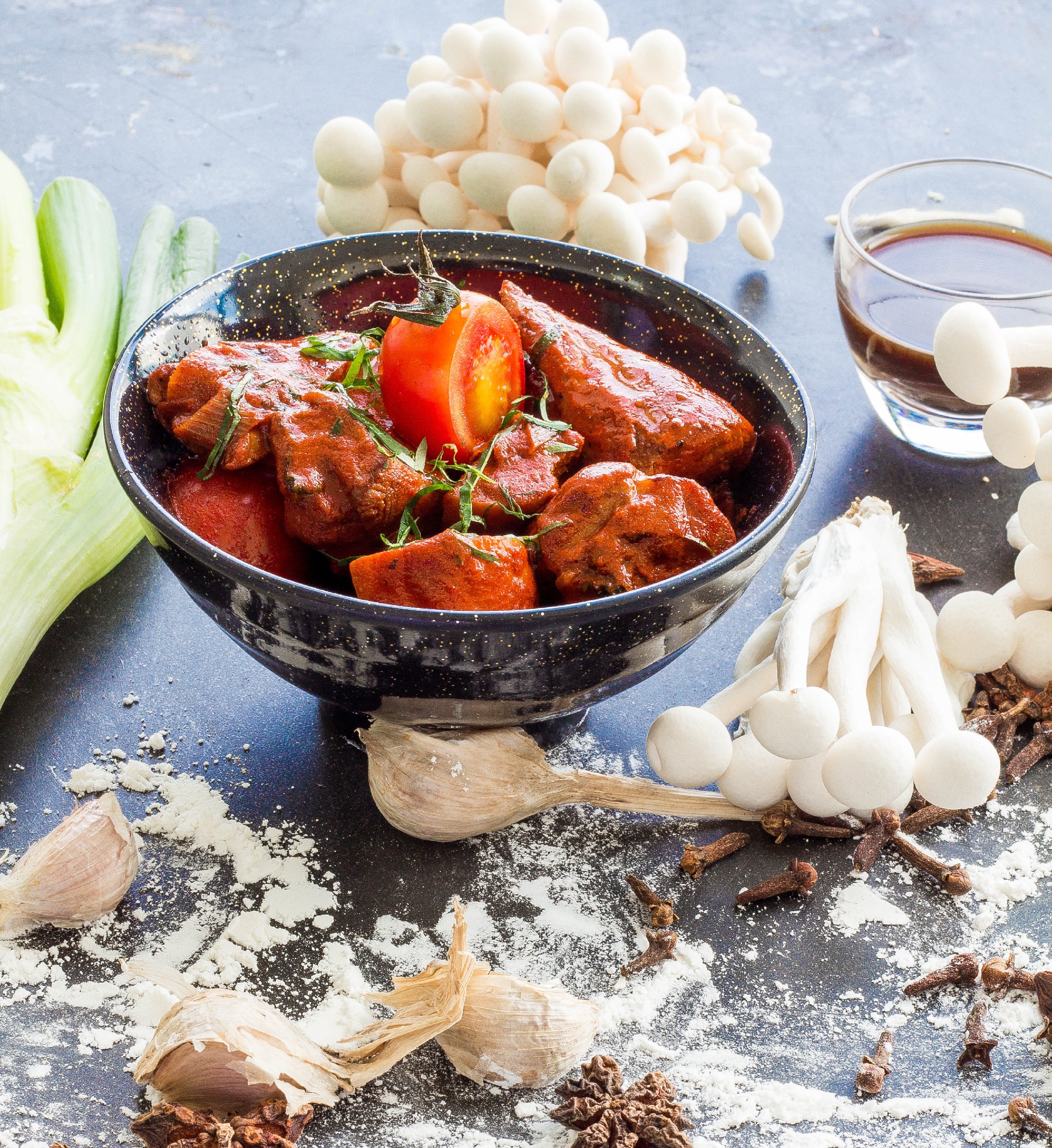 Smoked Gochujang Chicken and Vegetable Stew