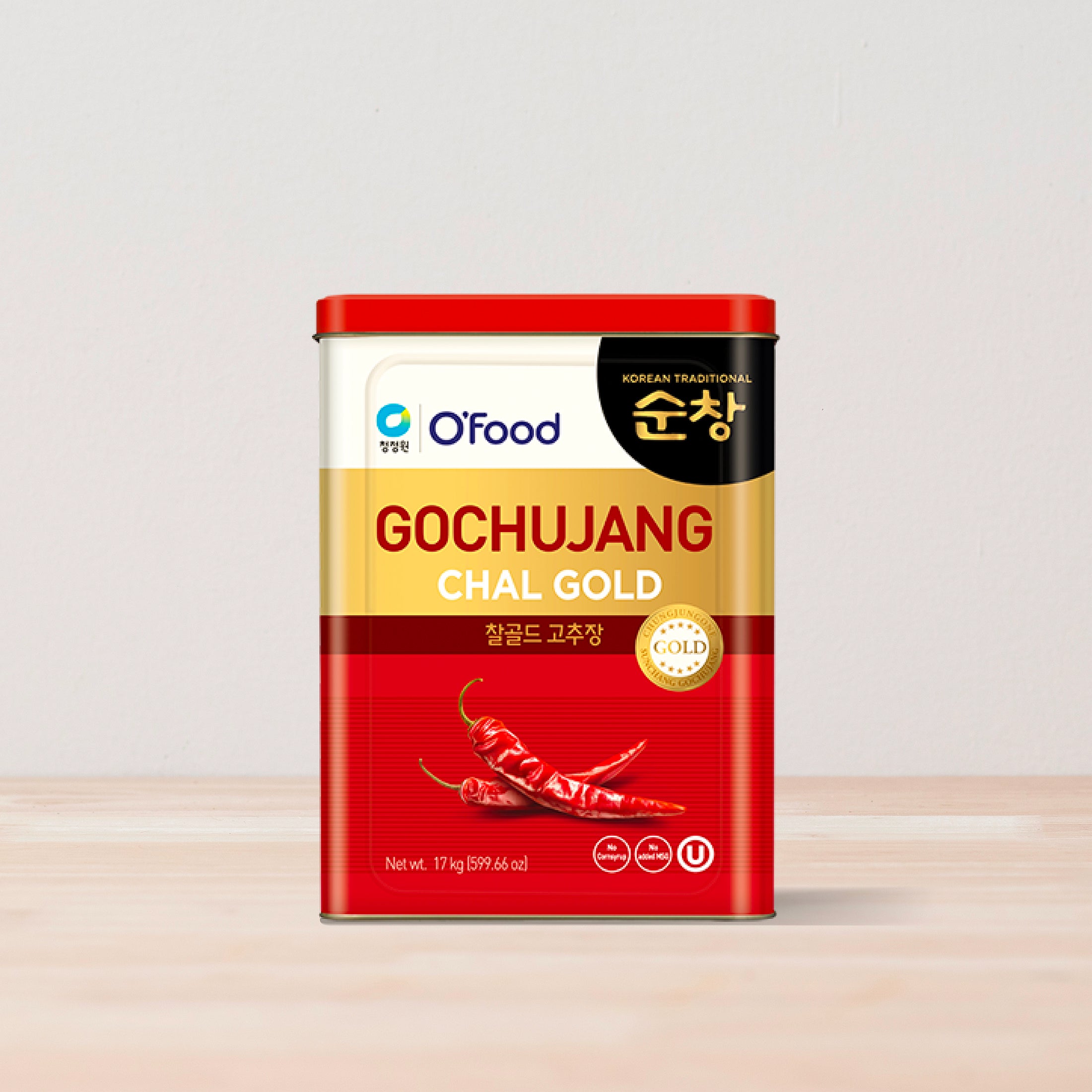 (Product of Korea) O’Food Gochujang Chal Gold 17kg